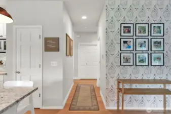 Walk-In Pantry + lots of storage throughout.