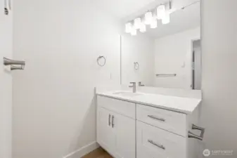Lower bathroom