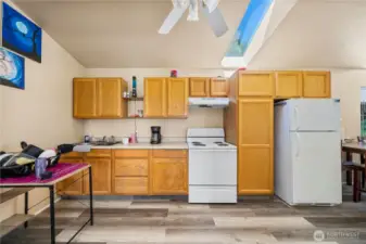 Kitchen in apartment