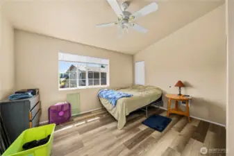 First apartment room
