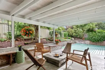 This backyard is a true gem!