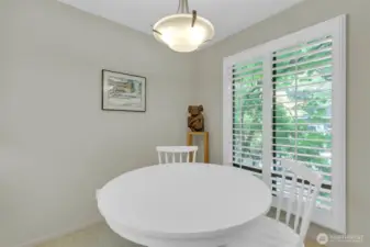 Breakfast nook