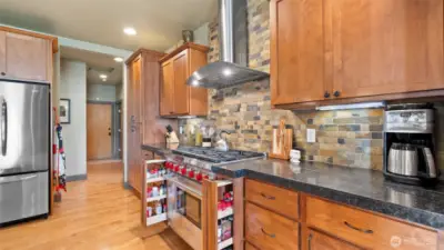 Custom Hickory Cabinets