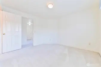 Second upstairs bedroom or use as an office!