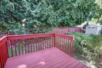relax and entertain on your private deck