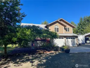 Huge fruit trees adorn this property. A lot of love lived here....