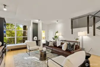 The open flow of the main level is perfect for daily life or hosting gatherings of any size.