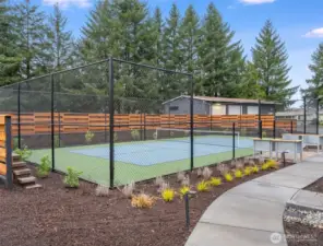 Enjoy fresh air and friendly matches on the outdoor pickleball court, a favorite spot for fun and fitness.