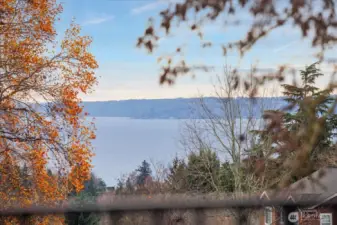 Enjoy water views from your private roof top deck!