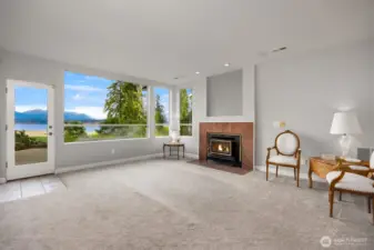 lower level living area