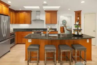 great spot for breakfast before school and after school snack