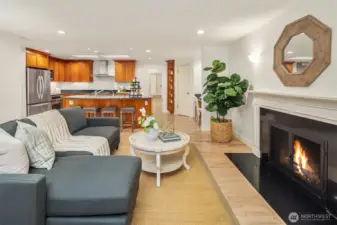 Wonderful blend for all to be together on the main.