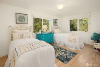 3rd bedroom is huge with south and western facing window