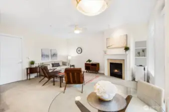 Gas fireplace
