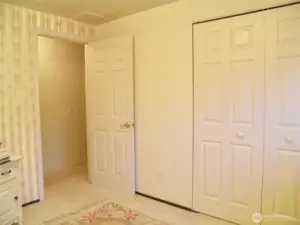 Bedroom closet area.