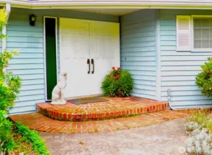 Front entrance