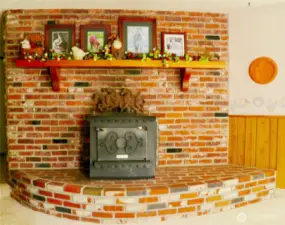 Warm & toasty woodstove centrally located!