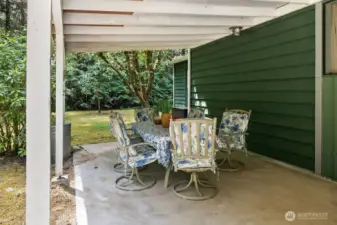 COVERED PATIO AREA! ALL PAINTED NOW!