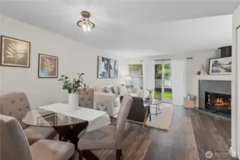 Lovely dining space