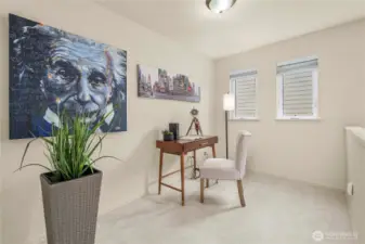 Loft area.
