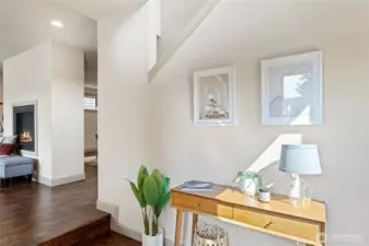 Welcoming front foyer.