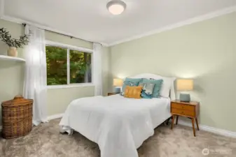 Second bedroom on the main floor