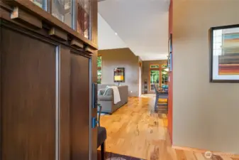 Step inside and be greeted by a spacious, open layout seamlessly connecting the living, dining, and kitchen areas.