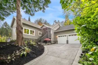 Sitting up from the street where it's nice and quiet.