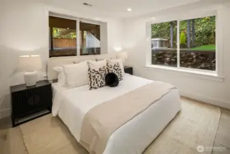 Downstairs bedroom 1.