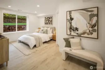 Bedroom3 downstairs.