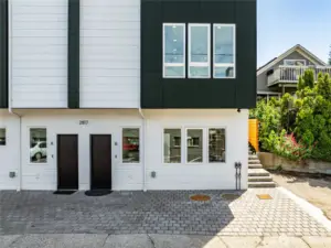 Off-Street Parking Stall w/ EV Charger.
