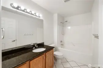 Upstairs Guest Bath.