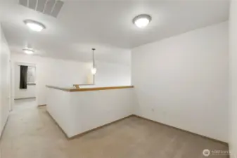 Upstairs loft.