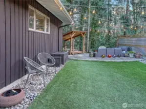 Low maintenance front yard.