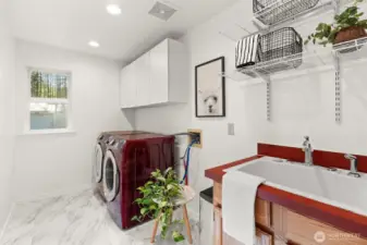 Laundry Room with washer and dryer