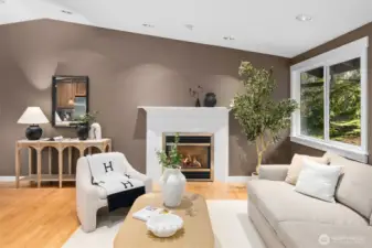 Gather around the fireplace and unwind after a long day, letting its warm glow set an ambience, the perfect backdrop for quiet conversations, shared laughter, and well-deserved relaxation.