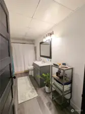 Unit C - Lower Level - 1 full bathroom