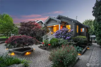Stunning Entry by Night