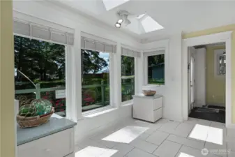 Kitchen nook.
