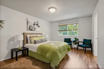 Huge primary bedroom