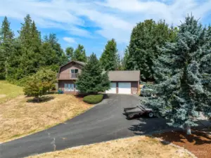ADU is over 1600 sf with a 2 car garage