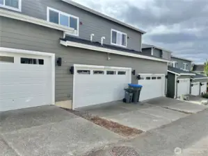 Two car garage