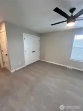 Laundry is located on the second floor. Some owners have upgraded and added a second washer/dryer hood-up in the garage. *previous build