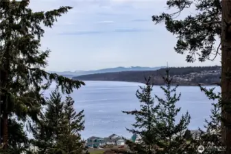 View from neighbor's deck. There will be a similar view from the subject property.
