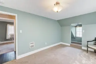 Upper floor bedrooms