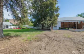 Rear of shop. 40 ft. by 36 ft. open space