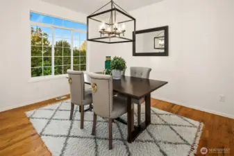 Formal dining room.
