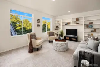 Lower level could potentially be an ADU or MIL suite. It would be easy to add a kitchenette.