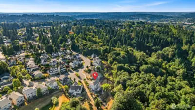 Excellent Northshore SD schools, including Woodmoor Elementary nearby.