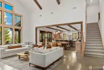 Open floor plan